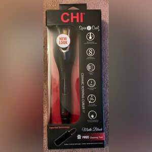 Ceramic Rotating Curler - Black